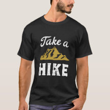 Funny Hiking Pun Hiker neemt een  Hike Retro aan