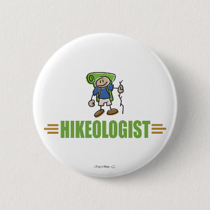 Funny Hiking Ronde Button 5,7 Cm