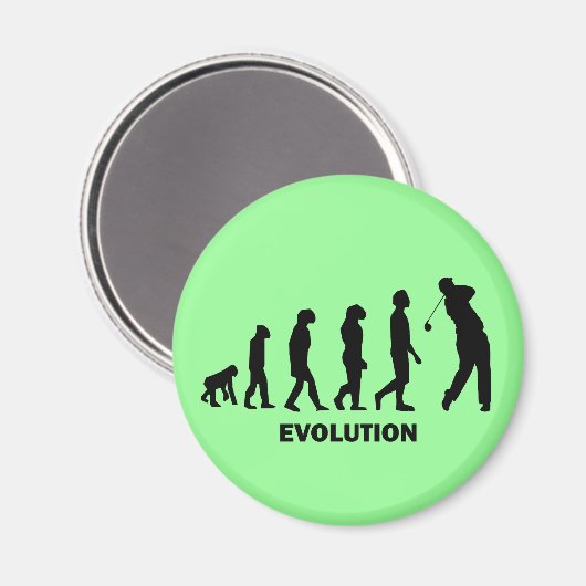 Funny hilarious golf magneet (Voorkant / Achterkant)