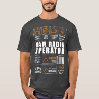 Funny Hilarious Ham Amateur Radio T-shirt