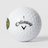 Funny Hilarious Novelty Golf Balls Golfballen (Logo)