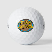 Funny Hilarious Novelty Golf Balls Golfballen (Voorkant)