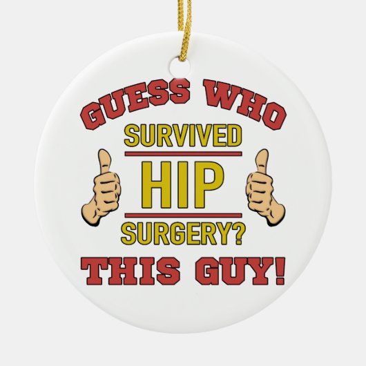 Funny Hip chirurgie Keramisch Ornament (Voorkant)