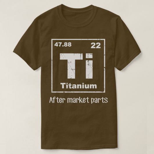Funny hip replace Periodic table Nurses amp Do T-shirt (Design voorkant)