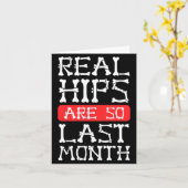 Funny Hip Replacement Bones Surgery Recovery  Kaart (Gele Bloem)