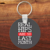 Funny Hip Replacement Bones Surgery Recovery  Sleutelhanger (Voorkant)