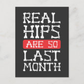 Funny Hip Replacement Botten Chirgery Recovery Briefkaart (Voorkant)