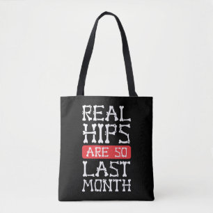 Funny Hip Replacement Botten Chirgery Recovery Tote Bag