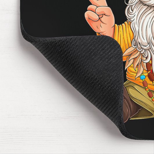 Funny Hipe Gnome Peace Sign Gnomes Lovers Men Wome Muismat (Hoek)