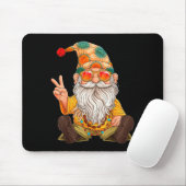Funny Hipe Gnome Peace Sign Gnomes Lovers Men Wome Muismat (Met muis)