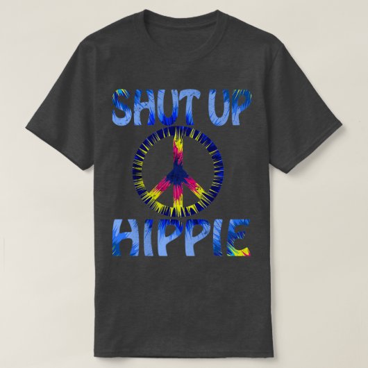 Funny Hippie Design Hou Hippie Cool Graphic Pe dic T-shirt (Design voorkant)