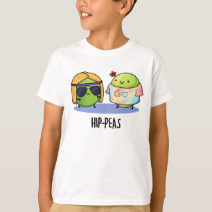 Funny Hippie Peas Pun T-shirt