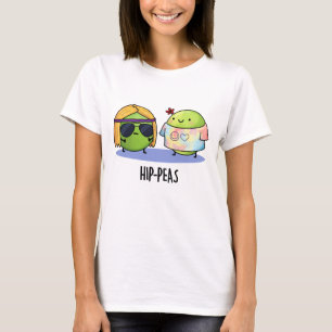 Funny Hippie Peas Pun T-shirt