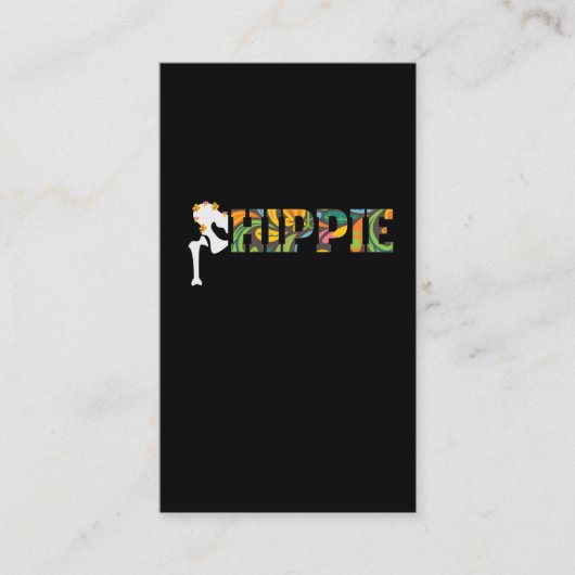 Funny Hippie Replacement Chirgery Recovery Visitekaartje (Voorkant)