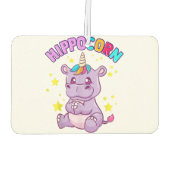 Funny Hippo Air Freshener _ Funny Gift idea Luchtverfrisser (Achterkant)