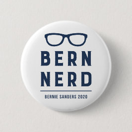Funny Hipster Bernie Sanders voor President 2020 Ronde Button 5,7 Cm
