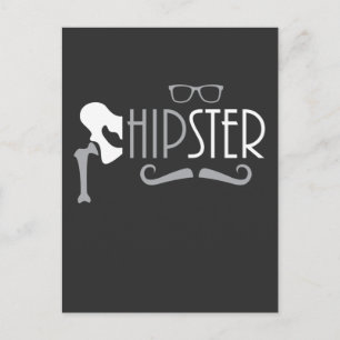 Funny Hipster Hip Replacement Surgery Recovery Briefkaart