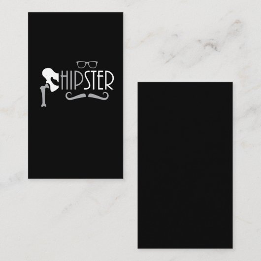 Funny Hipster Hip Replacement Surgery Recovery Visitekaartje (Voorkant / Achterkant)