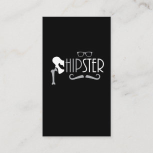 Funny Hipster Hip Replacement Surgery Recovery Visitekaartje