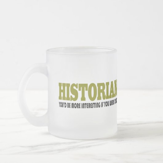 Funny Historian Matglas Koffiemok (Links)