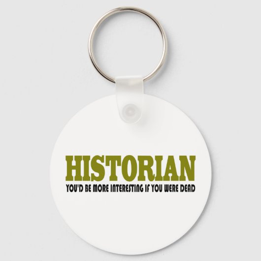 Funny Historian Sleutelhanger (Voorkant)