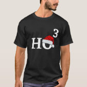 Funny Ho3 ho ho met Kerstmis T-shirt (Voorkant)