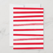 Funny Ho Heilige Retro Kerstfeest Kaart (Achterkant)