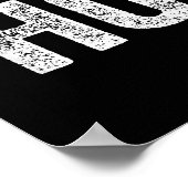 Funny Ho Ho Ho Ho3 Math Teacher Santa Hat Christma Poster (Hoek)