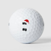 Funny Ho Ho Kerstcadecadecadeau Golfballen (Voorkant)