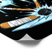 Funny Hockey 67 Meme 6-7 Six Seven Gen Alpha Ice H Poster (Hoek)