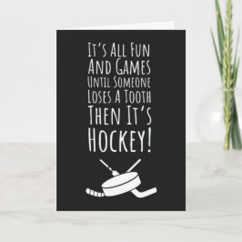 Funny Hockey Cards Canada Sports 2025 Happy Kaart