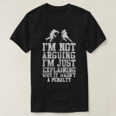 Funny Hockey Cool Gag Gift Novelty T-shirt (Design voorkant)