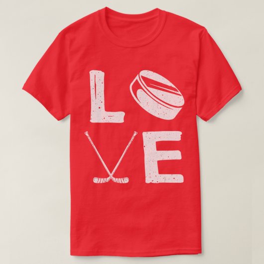 Funny Hockey Design For Kids Men Women Ice Hockey T-shirt (Design voorkant)