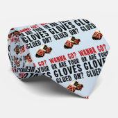 Funny Hockey Enforcer Stropdas (Opgerold)