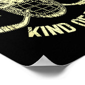 Funny Hockey Feels Like A Penalty Box Kind Of Day Poster (Hoek)