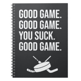 Funny Hockey Gifts For Guys For Him Husband Daddy Notitieboek
