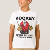 Funny Hockey Goalie Kinder T-shirt (Voorkant)