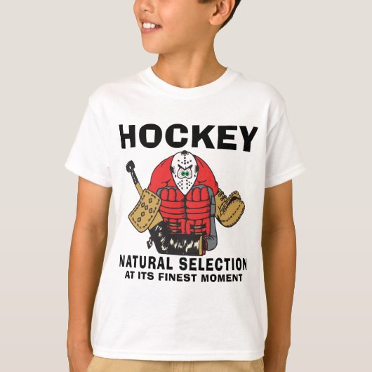 Funny Hockey Goalie Kinder T-shirt (Voorkant)