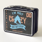  Funny Hockey Goalie Lunch Box (Achterkant)