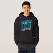 Funny Hockey is belangrijk Hoodie (Voorkant volledig)