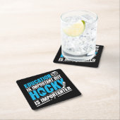 Funny Hockey is belangrijk Kartonnen Onderzetters (Insitu)