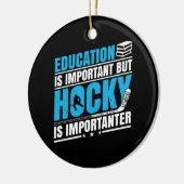 Funny Hockey is belangrijk Keramisch Ornament (Links)