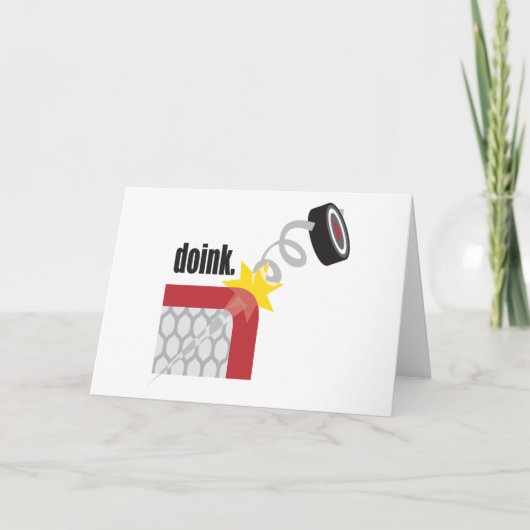 Funny Hockey Kaart (Voorkant)