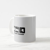 Funny hockey koffiemok (Voorkant links)