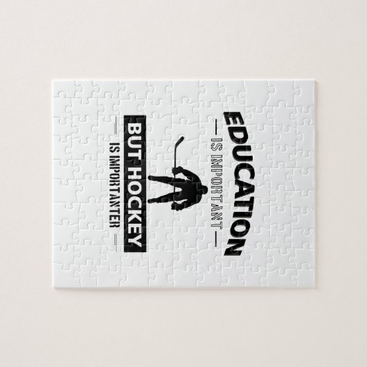 Funny Hockey Legpuzzel (Horizontaal)