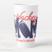 Funny Hockey Mam Latte Mok (Voorkant)