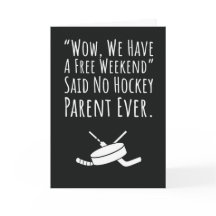 Funny Hockey Mom Cards Mama Dad Mommy Sports