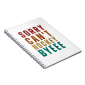 Funny Hockey Notitieboek (Rechterzijde)