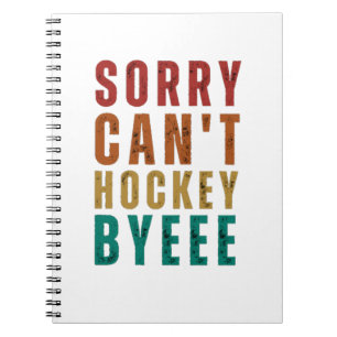 Funny Hockey Notitieboek
