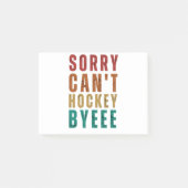Funny Hockey Post-it® Notes (Voorkant)